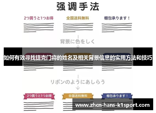 如何有效寻找捷克门将的姓名及相关背景信息的实用方法和技巧